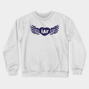 IAF Wings Design by MeLoveIsrael Crewneck Sweatshirt